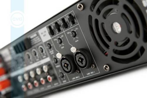 CVGaudio M-83T микшер - усилитель для систем Public Adress 80W-100V, 2MIC IN, 3 aux in, 2U корпус
