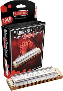 Hohner M1896086X Marine Band 1896/20 G Губная гармоника диатоническая