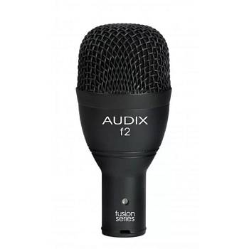 Audix f2  Профессиональный инструментальный динамический микрофон, гиперкардиоида, для ударных