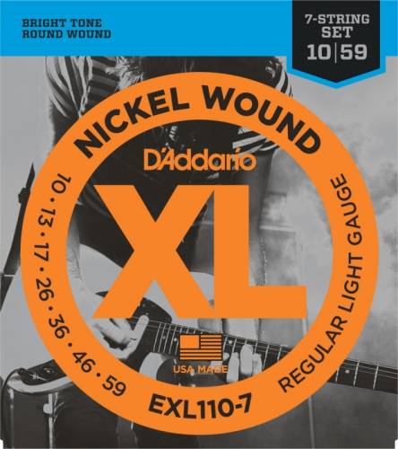 D'Addario EXL100-7