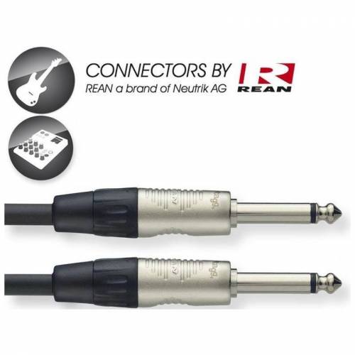 STAGG NGC3R Шнур инструментальный Jack 1/4