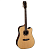 CORT MR1200FX NAT Гитара электроакустическая с вырезом, корпус дредноут, цвет натуральный