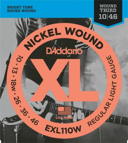 D'Addario EXL110W