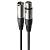 FORCE FMC-05/1,5 Шнур микрофонный XLR (F) ⇔ XLR (M), 1.5 метра, черный