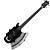 Бас-гитара CORT GS-AXE-2 BK Gene Simmons