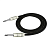 Kirlin IP-201PR 6M BK Шнур инструментальный JACK 1/4"(прямой) ⇔ JACK 1/4"(прямой), 6 метров, черный