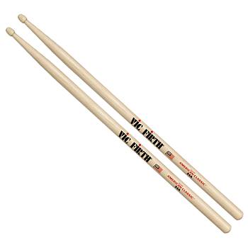 VIC FIRTH 85A Палочки барабанные, орех, деревянный наконечник