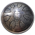 Handpan Overtone OHP-L34-8-1-Bz-Am Глюкофон, 34см, 9 лепестков