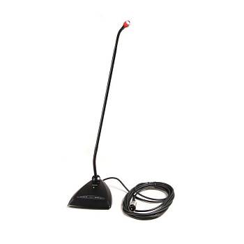 SHURE MX418D/S18 конденсаторный микрофон на гибком держателе,суперкардиоидный, настольная подставка