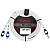 Kirlin LGY-367L 2M WH Шнур mini-JACK 1/8" stereo (male) ⇔ 2хRCA (female), 2 метра, белый