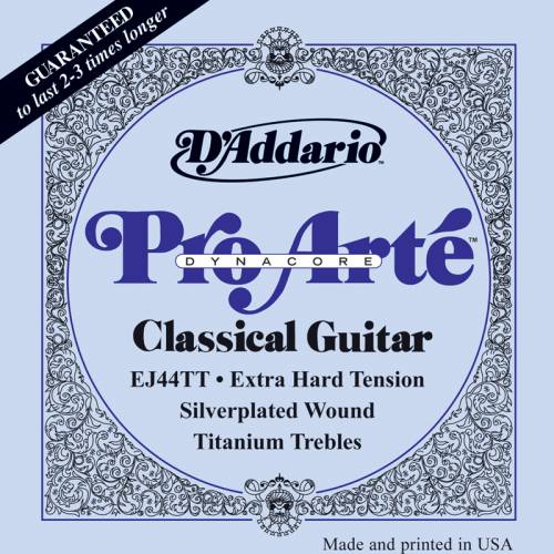 Набор струн для 6-струнной классической гитары D`ADDARIO EJ44TT