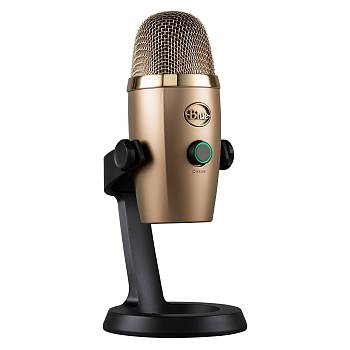 Blue Yeti Nano Cubano Gold - микрофон USB, студийный конденсаторный