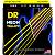DR Strings NYE-9 NEON HiDef Yellow Набор струн для 6-струнной электрогитары, размер 9-42