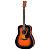 Yamaha F370TBS Гитара акустическая Dreadnought, табачный санбёрст, глянцевый лак