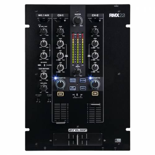Reloop RMX-22i Микшерный пульт DJ, цифровой, 2+1-канальный
