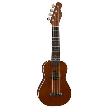 FENDER UKULELE VENICE NATURAL Укулеле сопрано, цвет натуральный