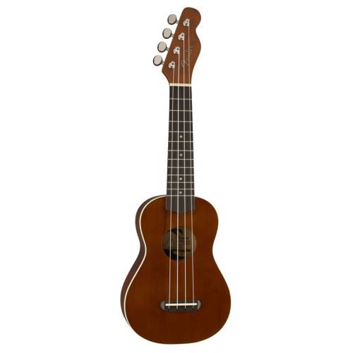 FENDER UKULELE VENICE NATURAL Укулеле сопрано, цвет натуральный