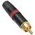 NEUTRIK NB NYS 373 RED Разъем RCA (male), кабельный, красный маркер