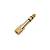 Alctron C2114 Переходник-адаптер stereo miniJACK 1/8"(F) ⇔ stereo JACK 1/4"(M), позолоченный