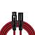 Kirlin MWC-270 1M RDA Шнур микрофонный XLR (female) ⇔ XLR (male), 1 метр, черный/красный