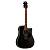 KEPMA D1C Black Matt Гитара акустическая Dreadnought, цвет черный матовый