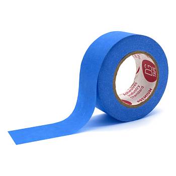 Gaffer DG Tape @PAPER Masking PRO (25мм х 23м, синий) Цветной бумажный скотч для маркировки