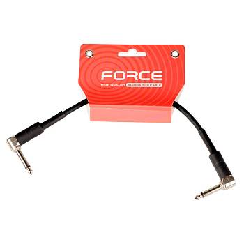 FORCE FGC-19/025L Патч-шнур гитарный, JACK 1/4
