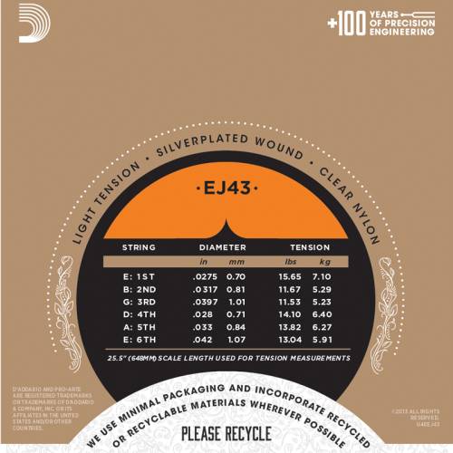 D`ADDARIO EJ43