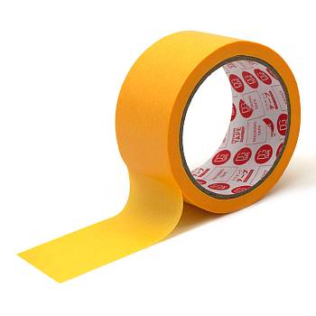 Gaffer DG Tape @PAPER Masking PRO (50мм х 23м, оранжевый) Цветной бумажный скотч для маркировки