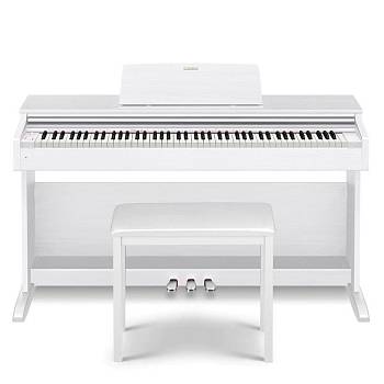 CASIO Celviano AP-270WE пианино с БАНКЕТКОЙ цифровое, белое дерево