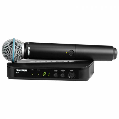 SHURE BLX24RCN/B58 M17 Радиосистема UHF, 1 ручной микрофон