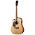 Cort AD880CE-LH-NS Гитара электро-акустическая, леворукая, с вырезом, цвет натуральный